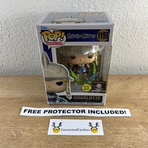 Charlotte Glow Funko Pop #1155 Chalice Exclusive Black Clover Anime NEAR MINT